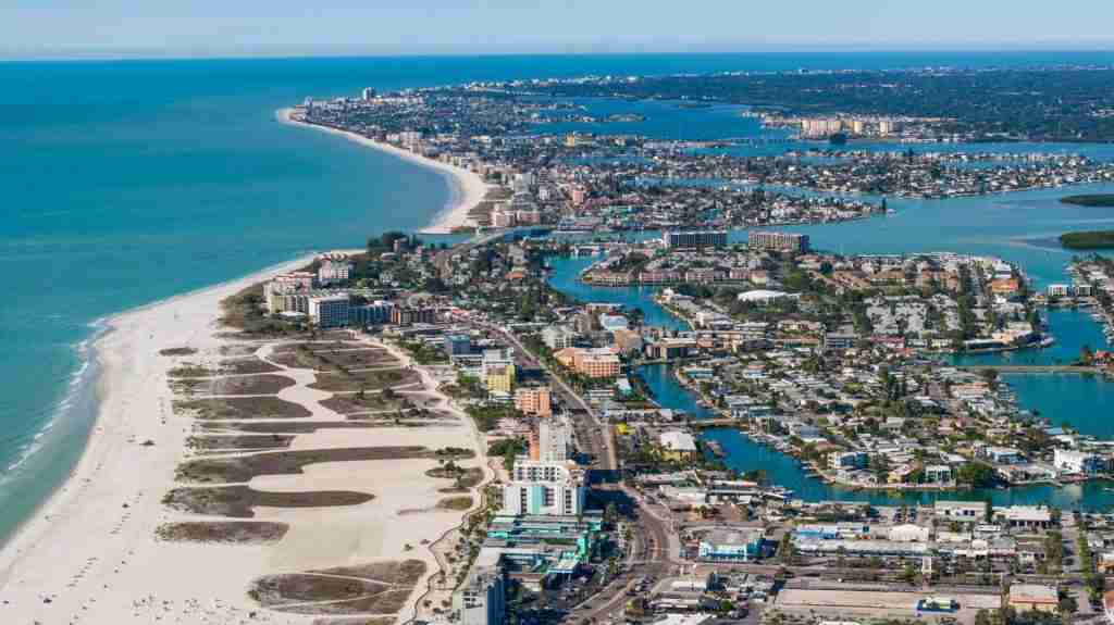 Pinellas County beaches – home remodeling service area for Van Selow Design Build